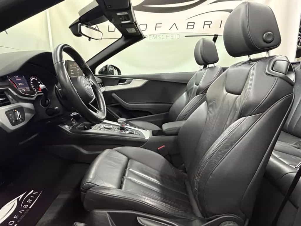 Audi A5 *Cabriolet*Sport*2.HAND*LEDER*LED*KESSY*PDC* 11/2017-photo-14