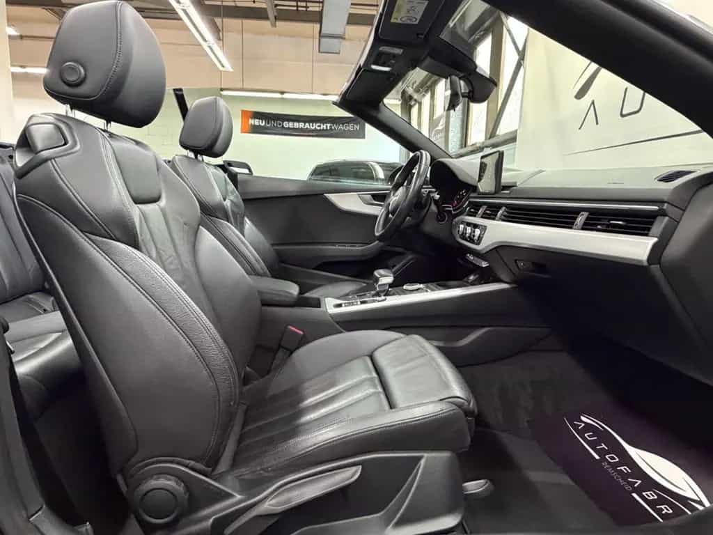 Audi A5 *Cabriolet*Sport*2.HAND*LEDER*LED*KESSY*PDC* 11/2017-photo-18