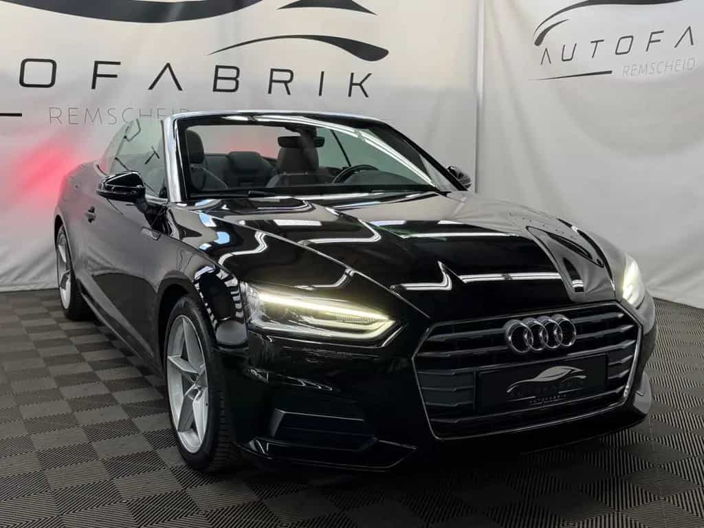 Audi A5 *Cabriolet*Sport*2.HAND*LEDER*LED*KESSY*PDC* 11/2017-photo-2