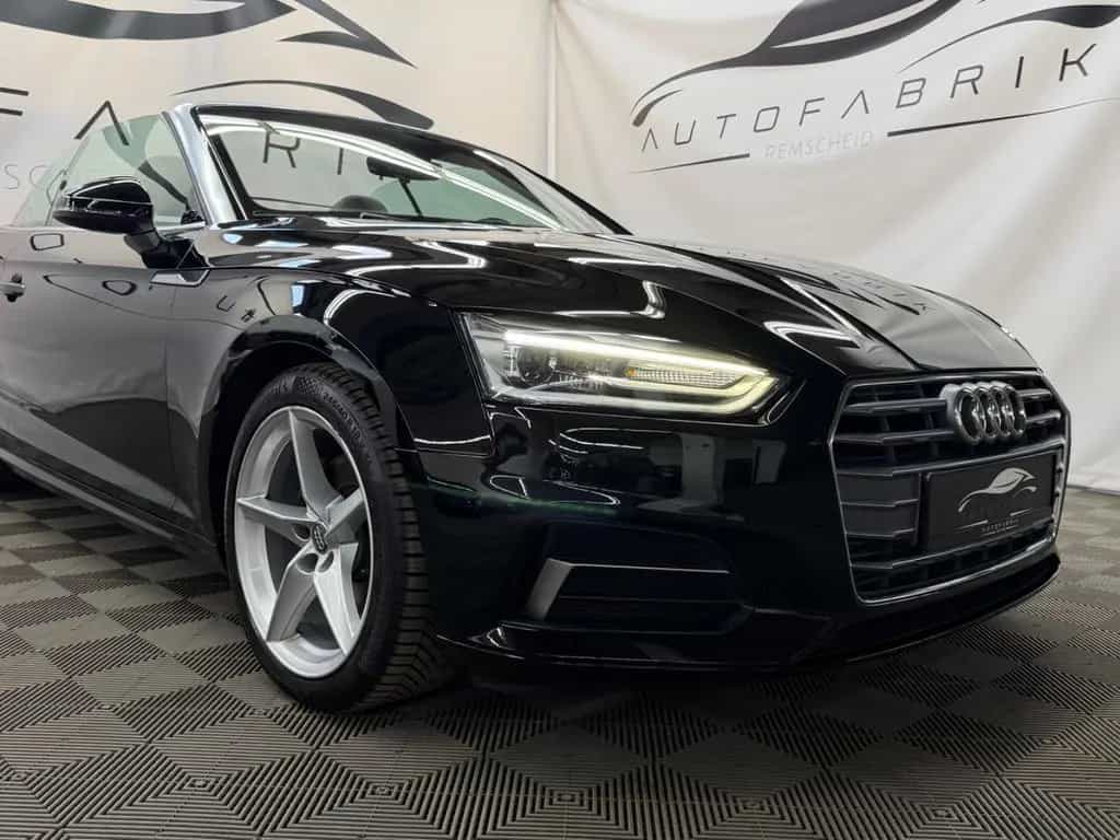 Audi A5 *Cabriolet*Sport*2.HAND*LEDER*LED*KESSY*PDC* 11/2017-photo-3