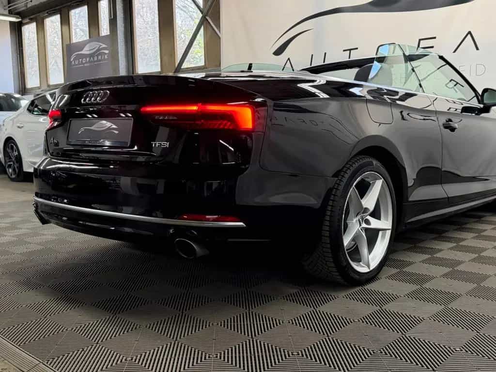 Audi A5 *Cabriolet*Sport*2.HAND*LEDER*LED*KESSY*PDC* 11/2017-photo-8