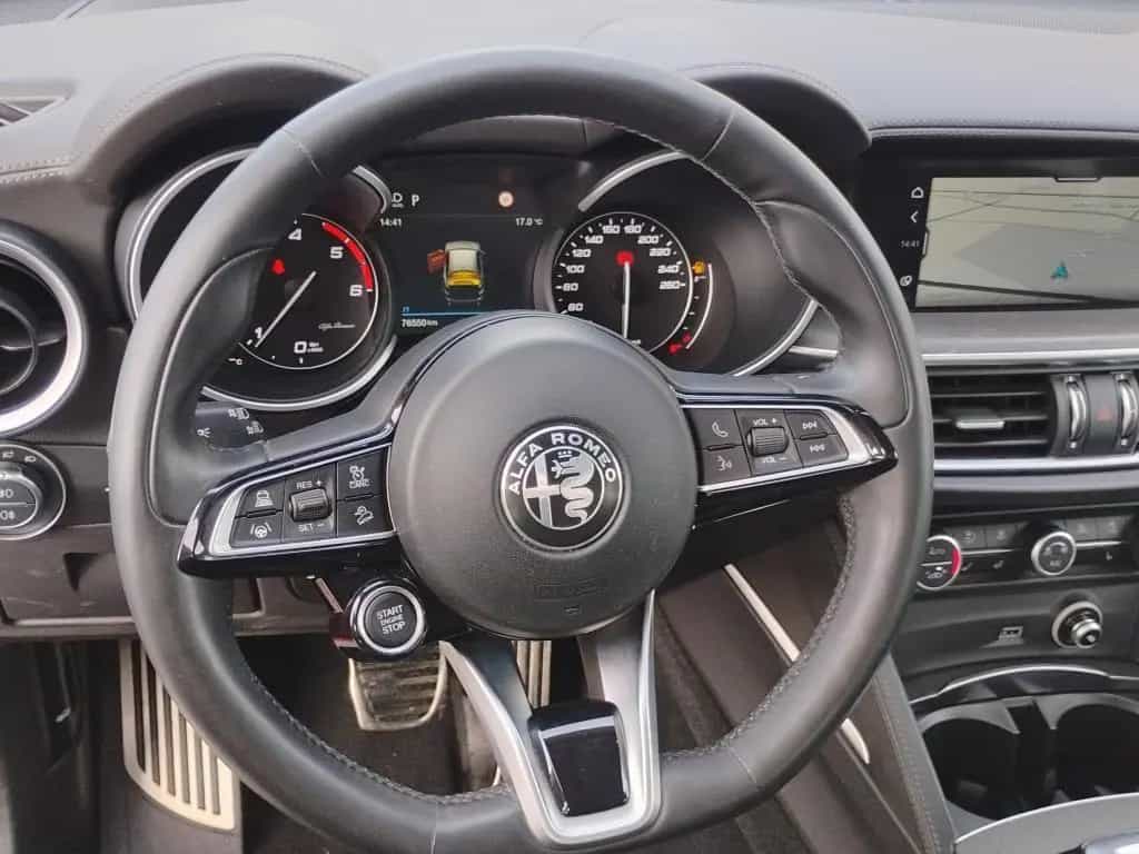 Alfa Romeo Stelvio 2.2 t Ti Q4 210cv.CERCHI 19.P 12/2021-photo-7