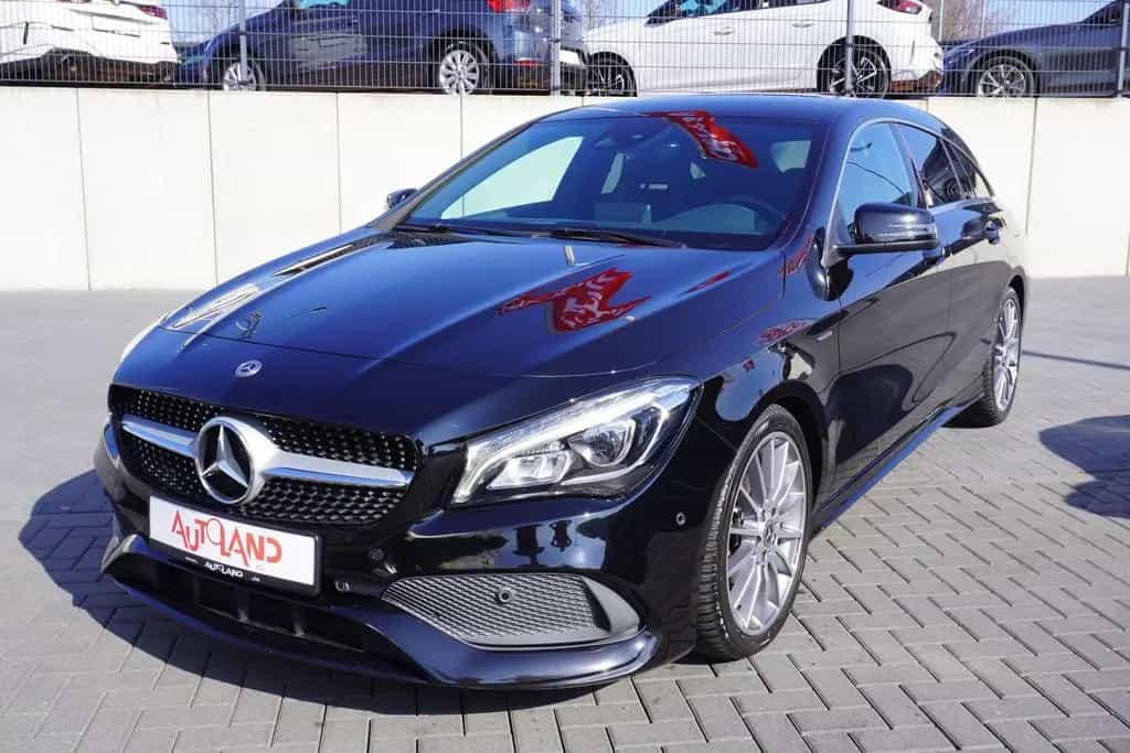Mercedes-Benz CLA 200 Shooting Brake AMG LED NAVI el.HKL TOTWI 07/2018-photo-1