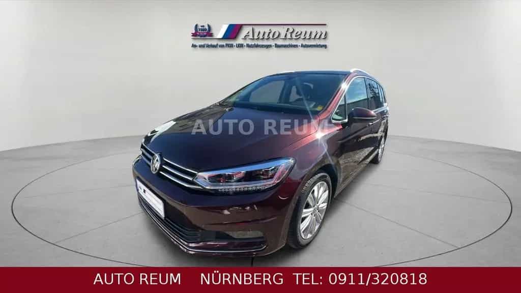 Volkswagen Touran Highline Automatik LED Navi Kamera Tempom 11/2019-photo-2
