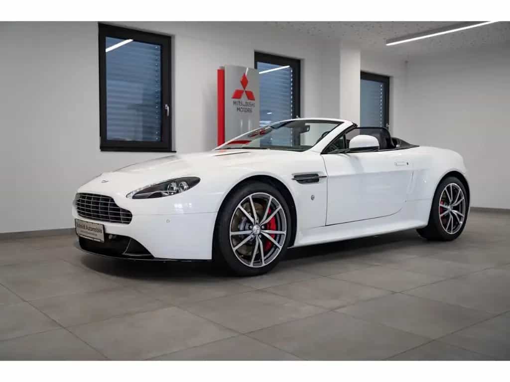 Aston Martin V8 Vantage S Roadster AT Kamera Navi eVerdeck Sh 08/2018-photo-4