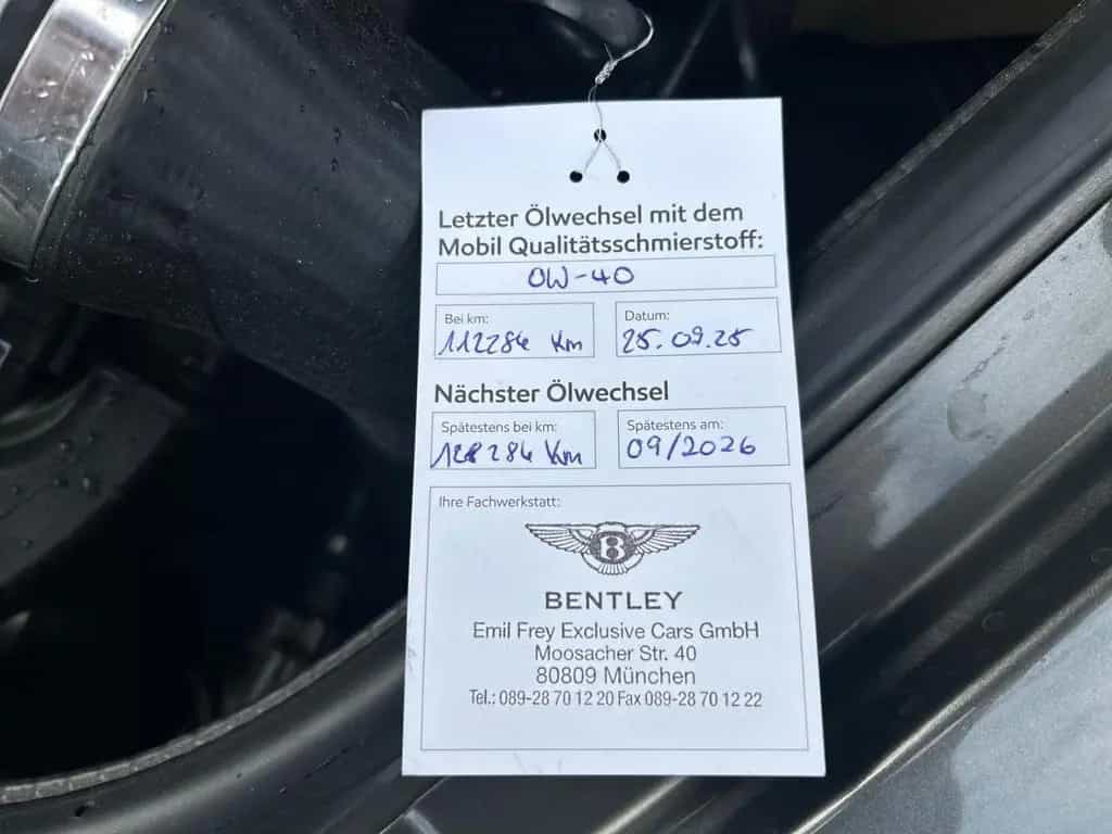 Bentley Continental GTC Speed 1. Hand Motor neu W12 DE 07/2010-photo-26