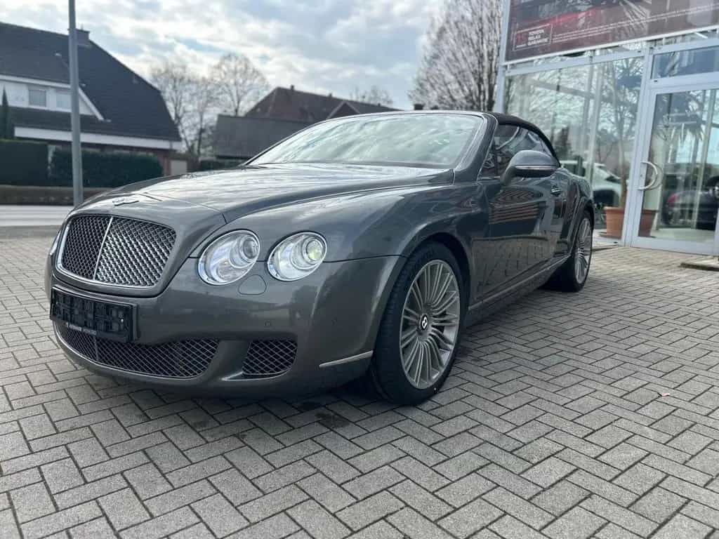 Bentley Continental GTC Speed 1. Hand Motor neu W12 DE 07/2010-photo-6