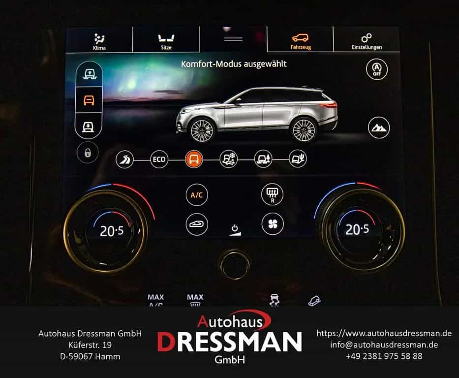 Land Rover Range Rover Rover Velar 3.0 V6 KAMERA TEMPOMAT STANDHZ 12/2019-photo-15