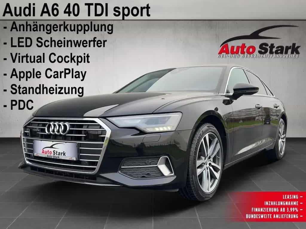 Audi A6 40 TDI sport°Virtual°ACC°AHK°Standhzg.°Apple° 08/2019-photo-0