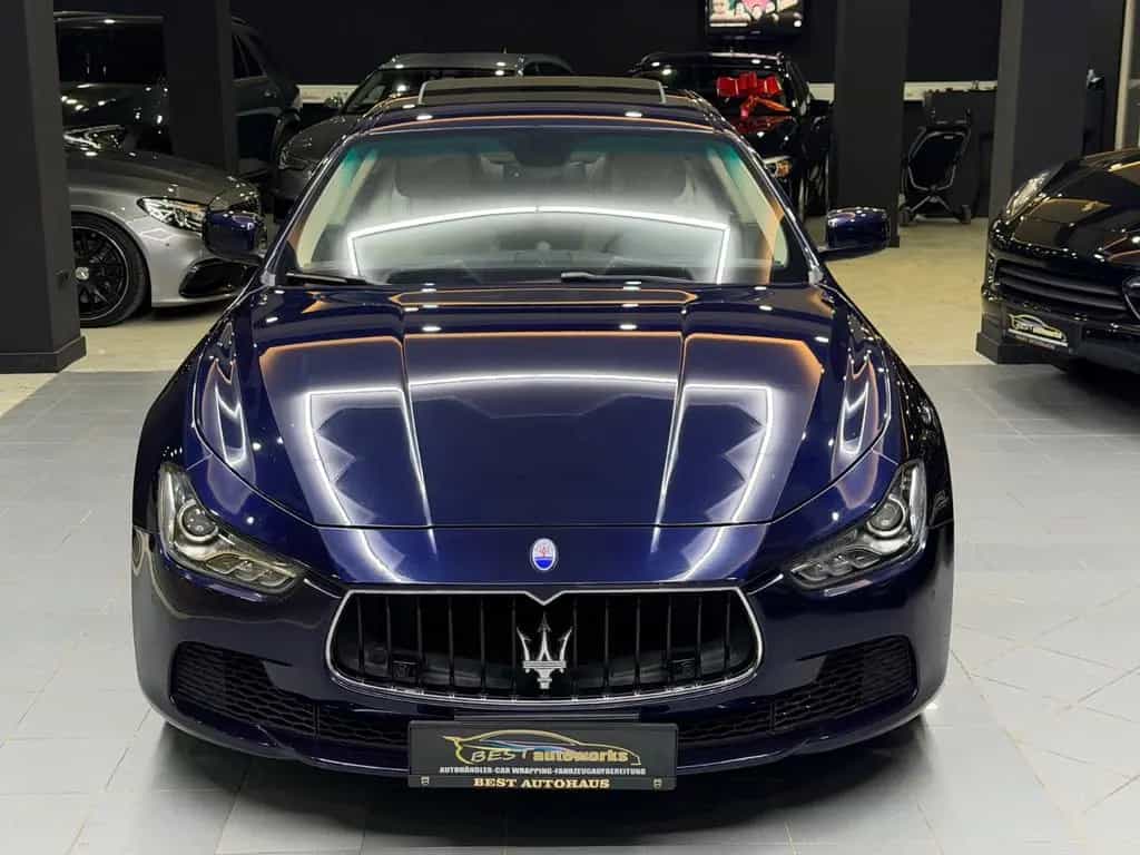 Maserati Ghibli Diesel*EURO6*KLIMA*S.DACH*LEDER*S.AUSPUFF 05/2016-photo-1