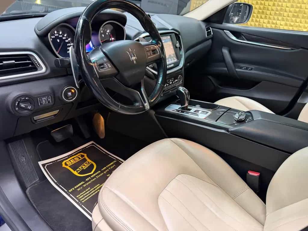Maserati Ghibli Diesel*EURO6*KLIMA*S.DACH*LEDER*S.AUSPUFF 05/2016-photo-15