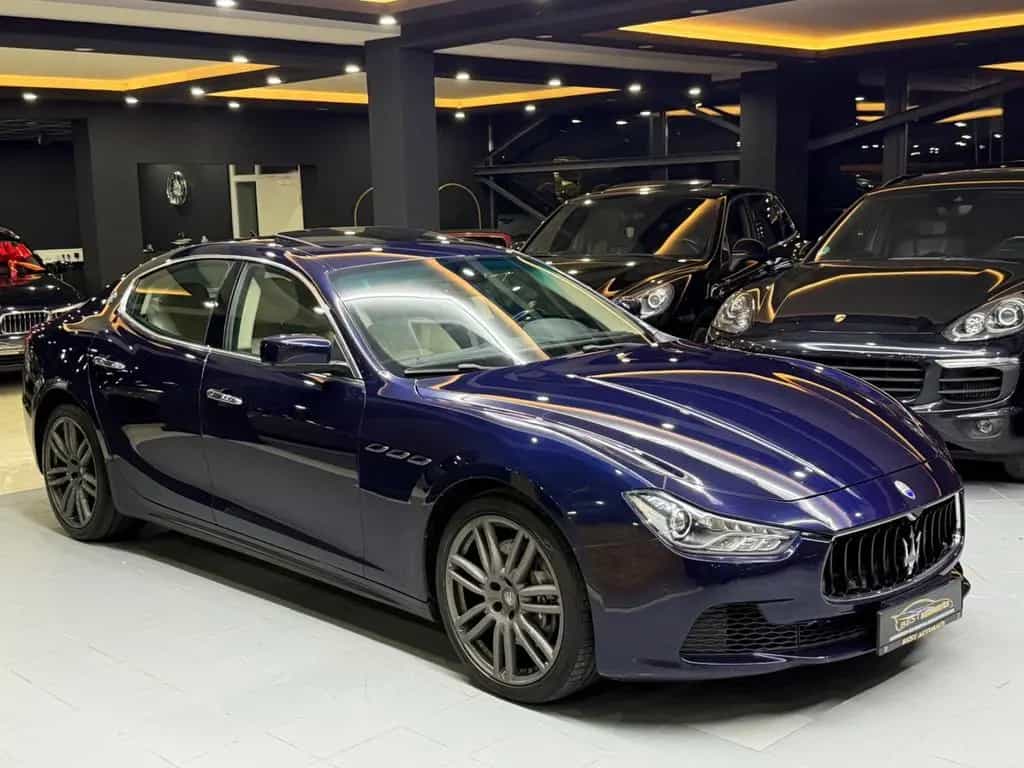 Maserati Ghibli Diesel*EURO6*KLIMA*S.DACH*LEDER*S.AUSPUFF 05/2016-photo-3
