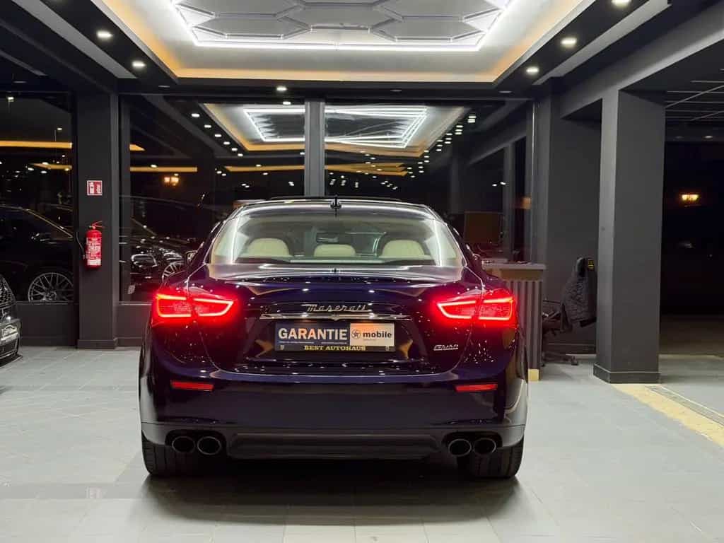 Maserati Ghibli Diesel*EURO6*KLIMA*S.DACH*LEDER*S.AUSPUFF 05/2016-photo-5