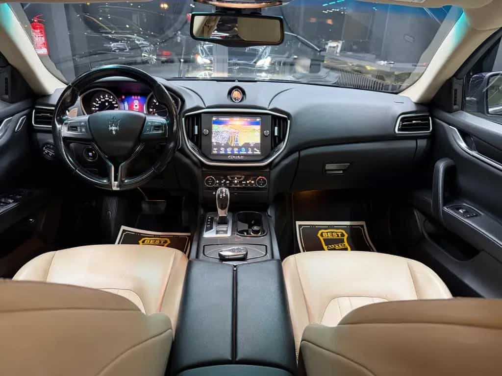 Maserati Ghibli Diesel*EURO6*KLIMA*S.DACH*LEDER*S.AUSPUFF 05/2016-photo-9