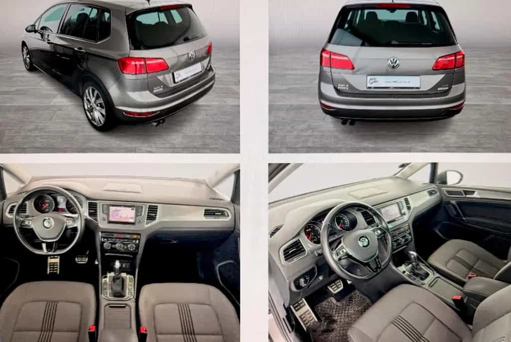 Volkswagen Golf Sportsvan VII Allstar BMT/Navi+Kamera+8X-LM 06/2017-photo-36