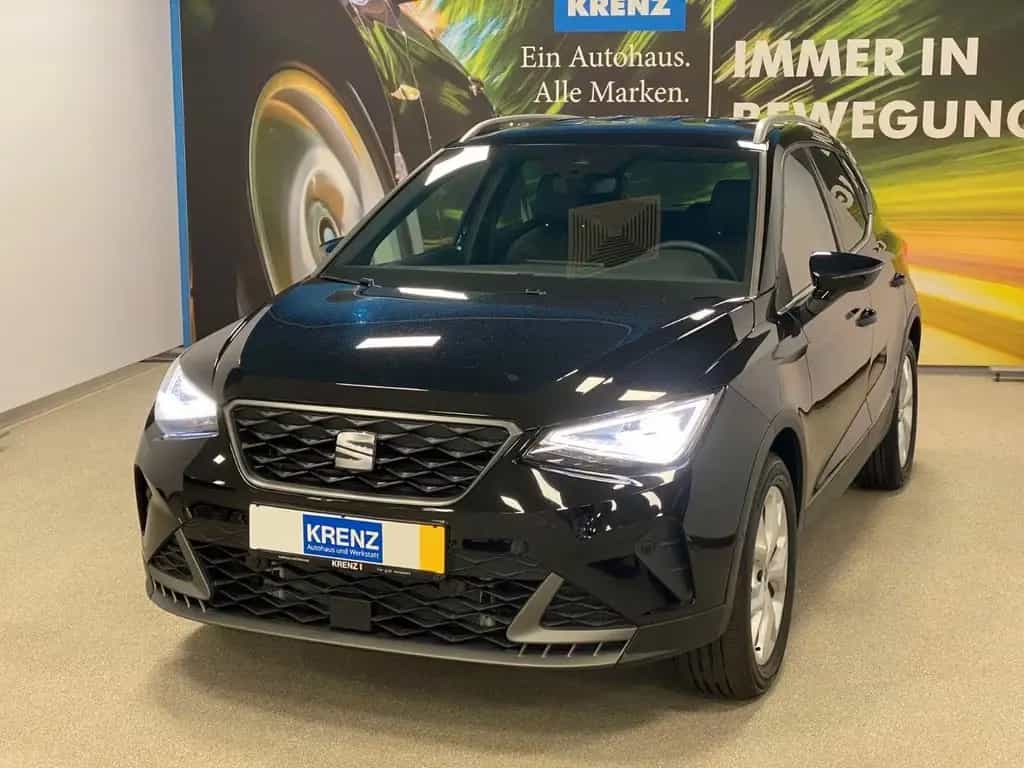 Seat Arona TSI FR DSG+AHK+5 Ja. GARANTIE+SPURWECHSEL+ 03/2026-photo-0