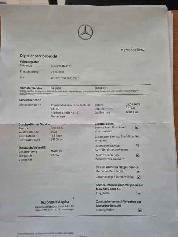 Mercedes-Benz CLS-Class 450 4Matic Avantgarde 06/2018-photo-21