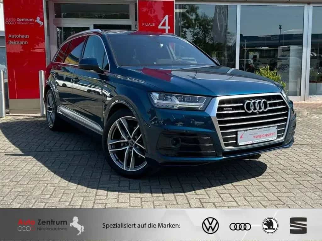 Audi Q7 TDI 3x S-Line BOSE AHK*PANO*LUFT*HeadUP*MATRX 02/2019-photo-2
