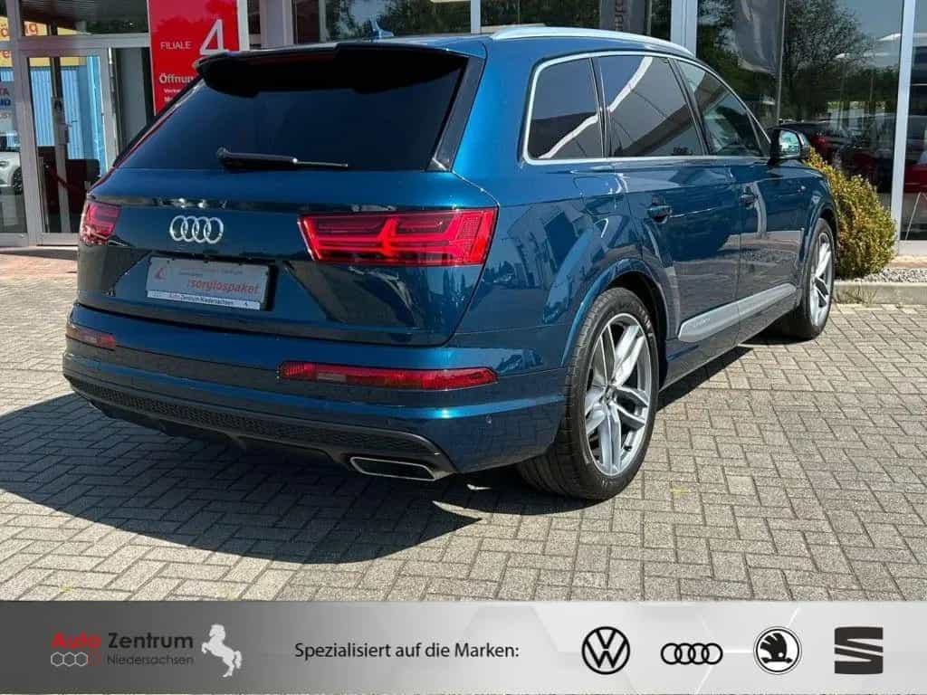 Audi Q7 TDI 3x S-Line BOSE AHK*PANO*LUFT*HeadUP*MATRX 02/2019-photo-4