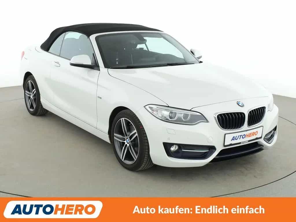 BMW 2 Series 220i Sport Line Aut.*NAVI*BI-XENON*TEMPO*PDC 08/2016-photo-7