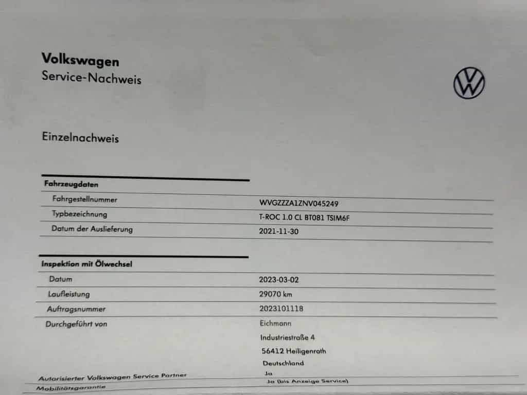 Volkswagen T-Roc Style | 1. Hand | 8 Räder inkl! | 19% MWST 12/2021-photo-30