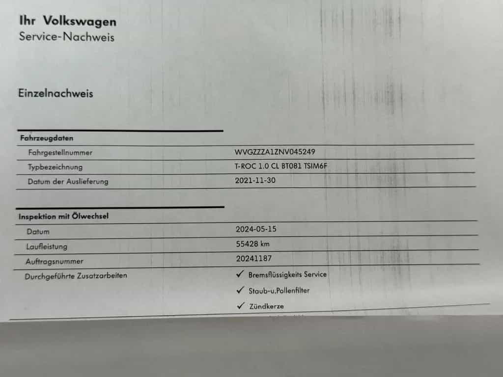 Volkswagen T-Roc Style | 1. Hand | 8 Räder inkl! | 19% MWST 12/2021-photo-31