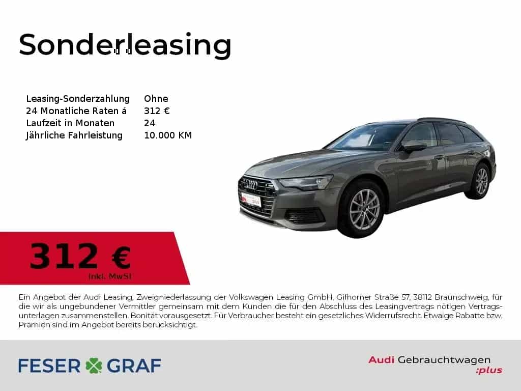 Audi A6 Avant 40 TDI SHZ/360°Cam/Navi+/ACC 06/2023-photo-0