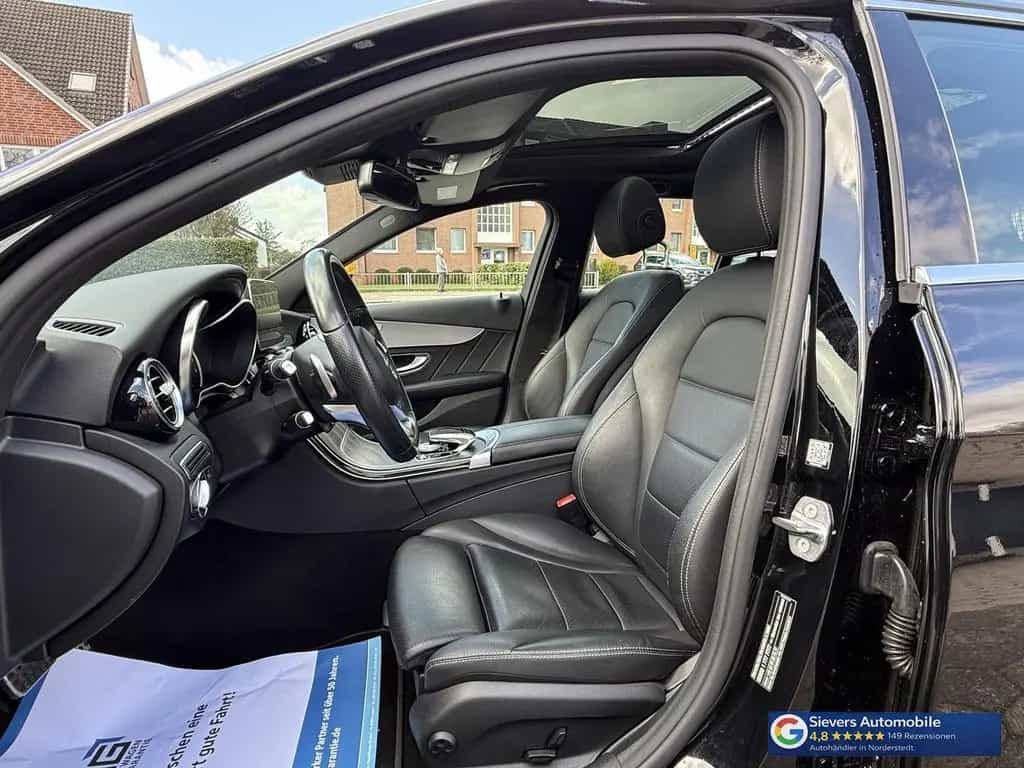 Mercedes-Benz C-Class 200 T Edition AMG 9G-Tronic Pano Leder AHK Nav 02/2018-photo-11