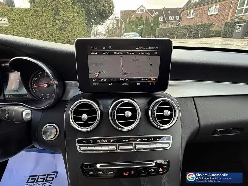 Mercedes-Benz C-Class 200 T Edition AMG 9G-Tronic Pano Leder AHK Nav 02/2018-photo-12