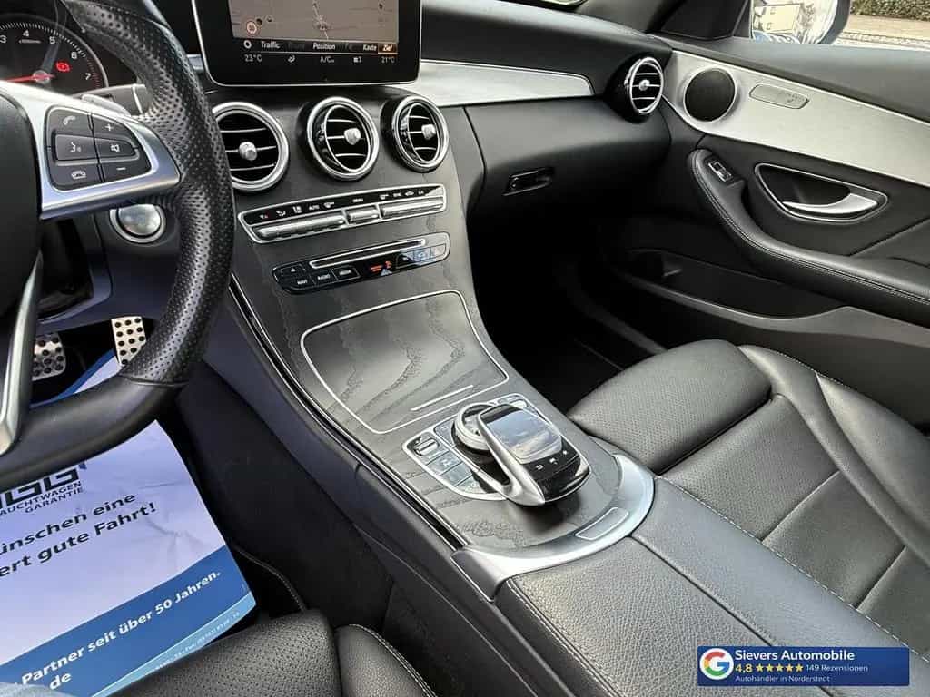 Mercedes-Benz C-Class 200 T Edition AMG 9G-Tronic Pano Leder AHK Nav 02/2018-photo-13