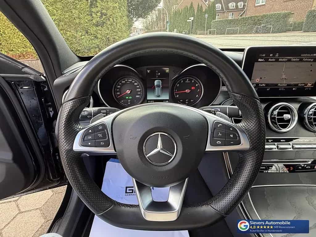 Mercedes-Benz C-Class 200 T Edition AMG 9G-Tronic Pano Leder AHK Nav 02/2018-photo-14