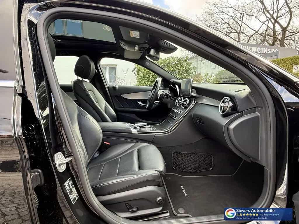 Mercedes-Benz C-Class 200 T Edition AMG 9G-Tronic Pano Leder AHK Nav 02/2018-photo-19