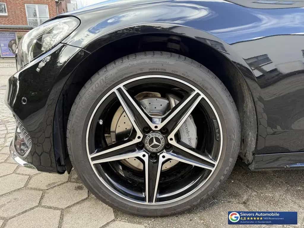 Mercedes-Benz C-Class 200 T Edition AMG 9G-Tronic Pano Leder AHK Nav 02/2018-photo-22