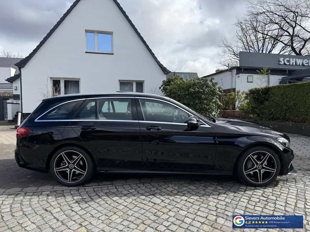 Mercedes-Benz C-Class 200 T Edition AMG 9G-Tronic Pano Leder AHK Nav 02/2018-photo-3