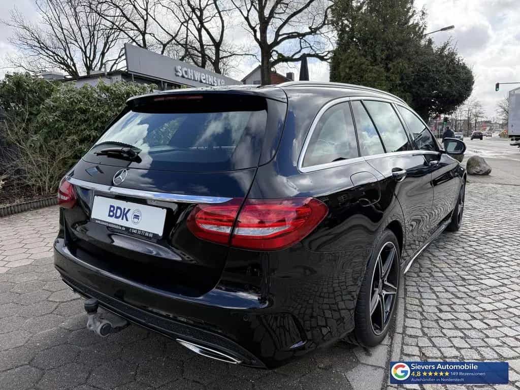 Mercedes-Benz C-Class 200 T Edition AMG 9G-Tronic Pano Leder AHK Nav 02/2018-photo-4