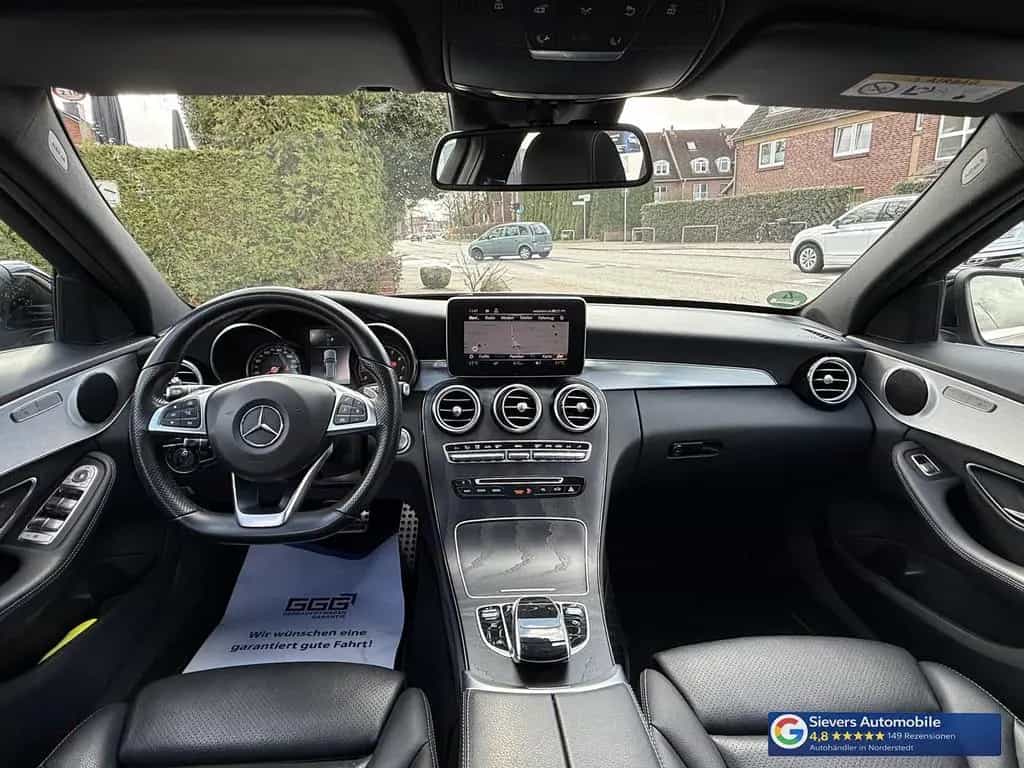 Mercedes-Benz C-Class 200 T Edition AMG 9G-Tronic Pano Leder AHK Nav 02/2018-photo-8