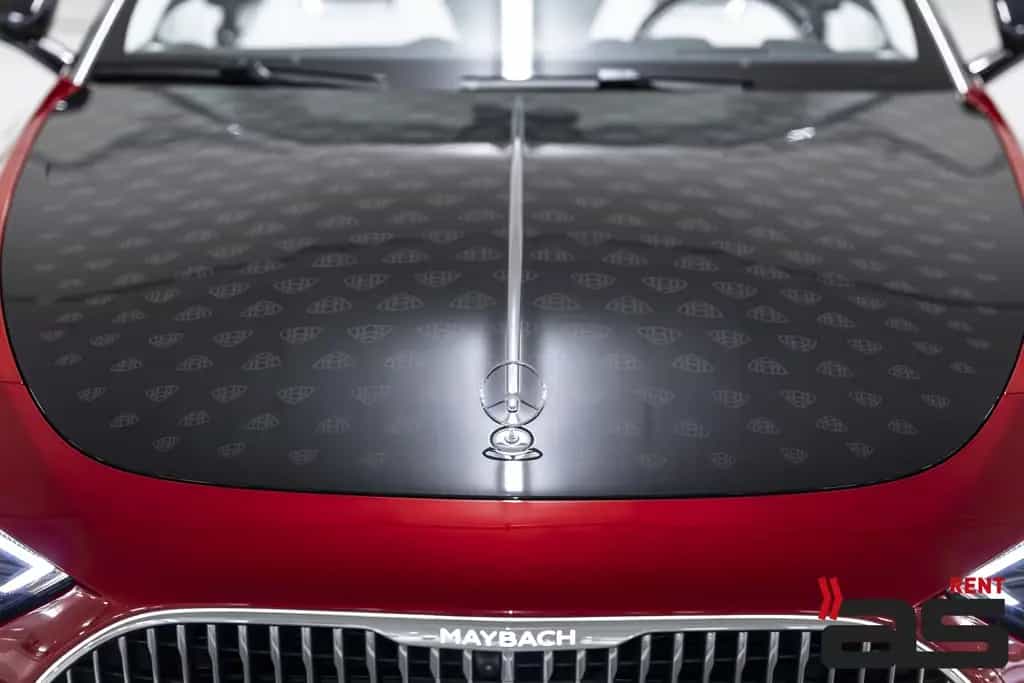 Maybach SL 680 4M Monogram Series Hood with Maybach Logo 03/2026-photo-8