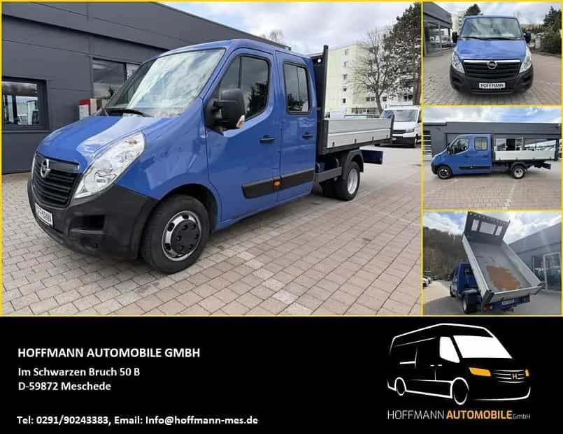 Opel Movano Doka Kipper L2 Zwillingsbereifung 4,3t 06/2015-photo-0