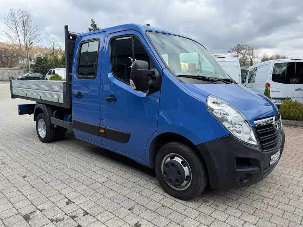 Opel Movano Doka Kipper L2 Zwillingsbereifung 4,3t 06/2015-photo-3