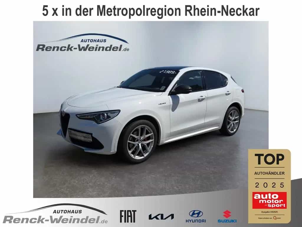 Alfa Romeo Stelvio Veloce Q4 2.0 Turbo Sportpaket El. Fonds 09/2020-photo-0
