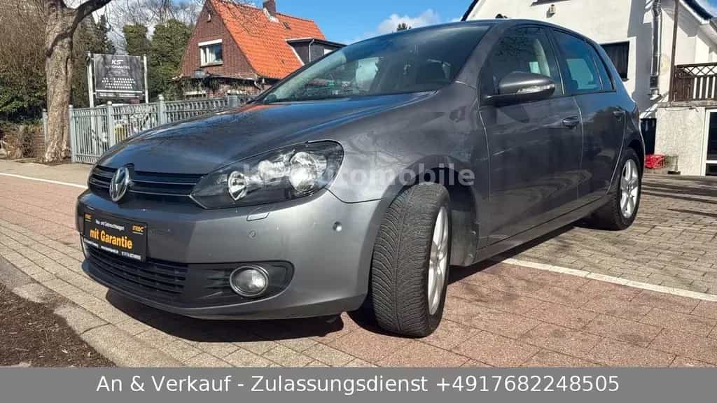 Volkswagen Golf VI Team AUTOMATIK/GARANTIE/UNFALLFREI 01/2011-photo-2