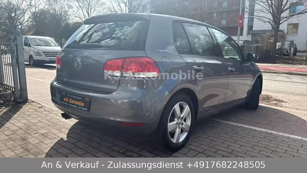 Volkswagen Golf VI Team AUTOMATIK/GARANTIE/UNFALLFREI 01/2011-photo-6