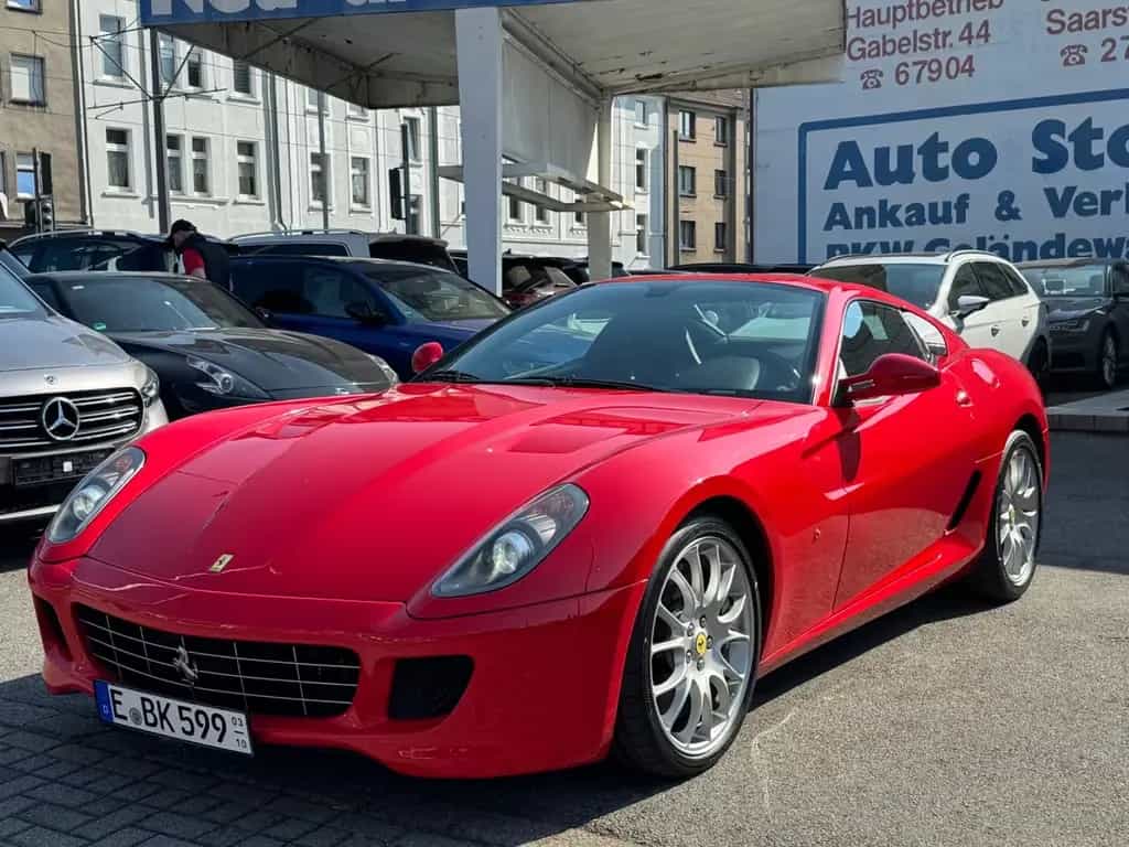 Ferrari 599 GTB Fiorano F1 KERAMIK,CARBON,SERVICE-NEU 02/2006-photo-0