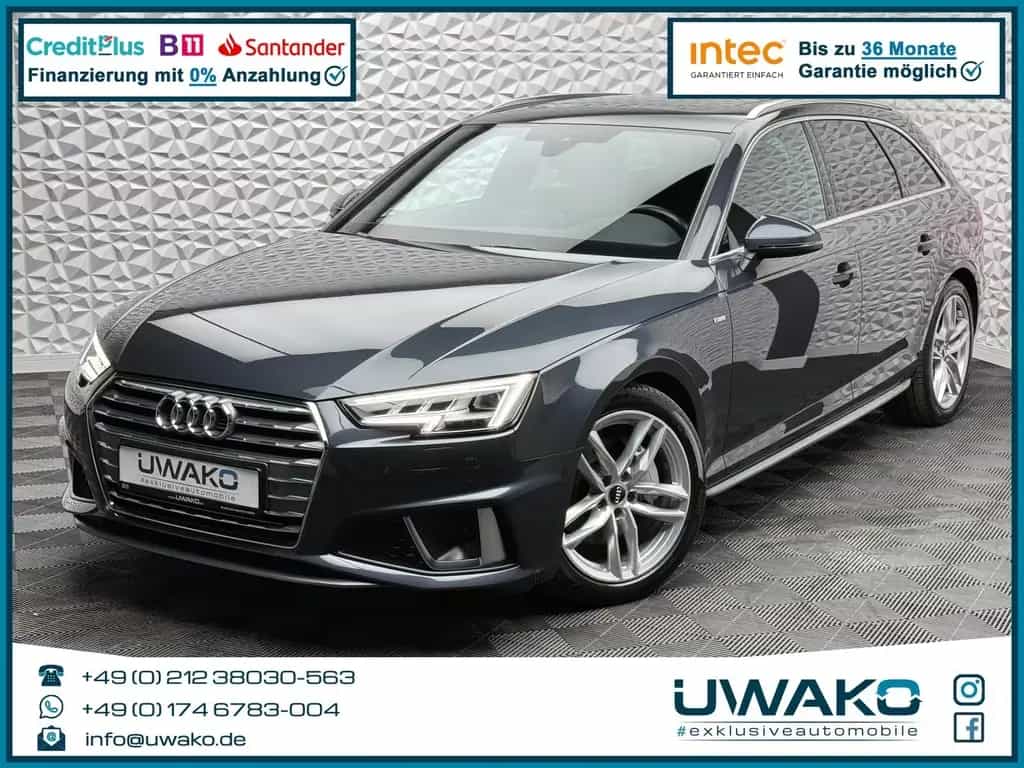 Audi A4 40 TDI S-LINE MATRIX/ACC/KEYL/PANO/VIRTUAL/R-CAM 10/2019-photo-0