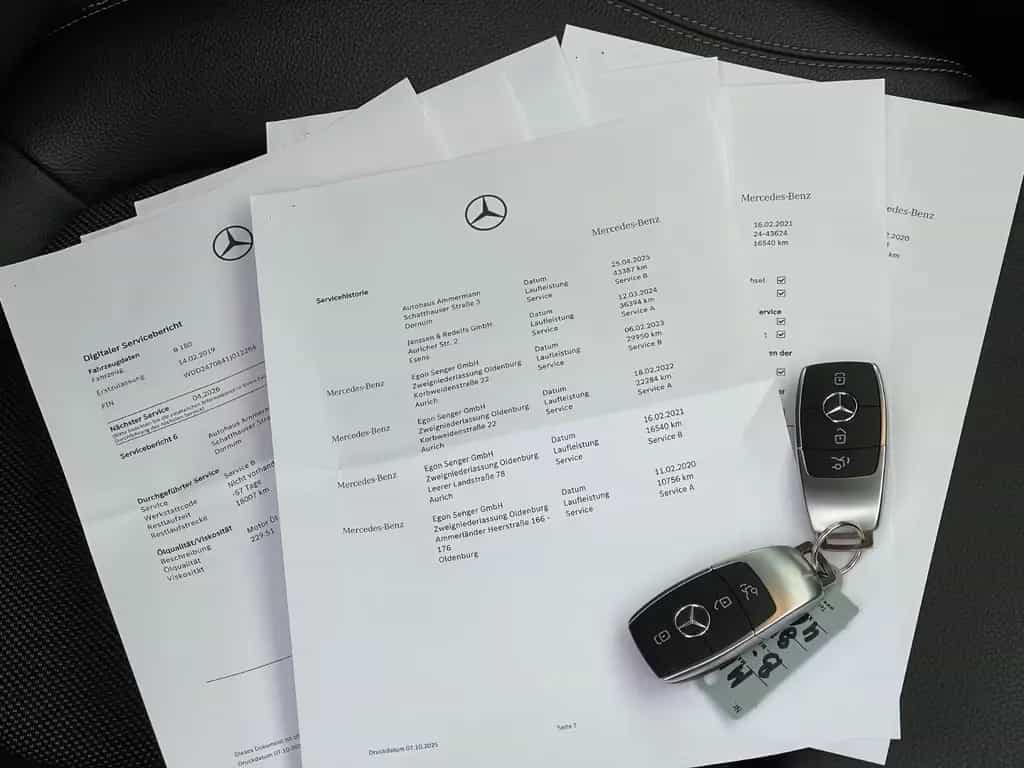 Mercedes-Benz B-Class 180 Style Automatik NUR 46 TKM AHK LED KAMERA 02/2019-photo-28