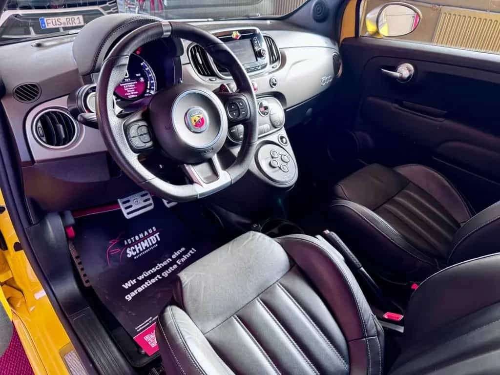 Abarth 595 Turismo Leder Automatik Navi Pano Competizio 09/2016-photo-16