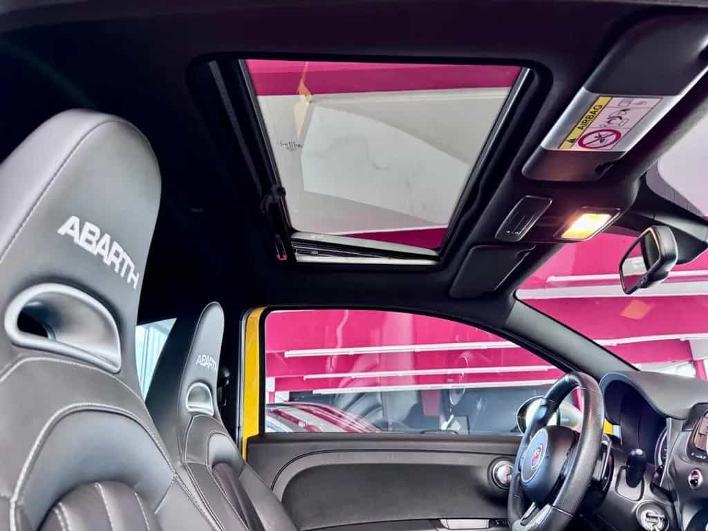 Abarth 595 Turismo Leder Automatik Navi Pano Competizio 09/2016-photo-3