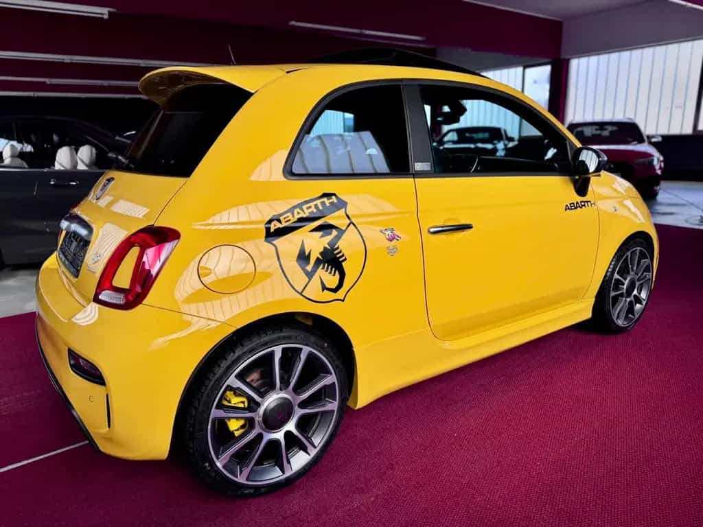 Abarth 595 Turismo Leder Automatik Navi Pano Competizio 09/2016-photo-6