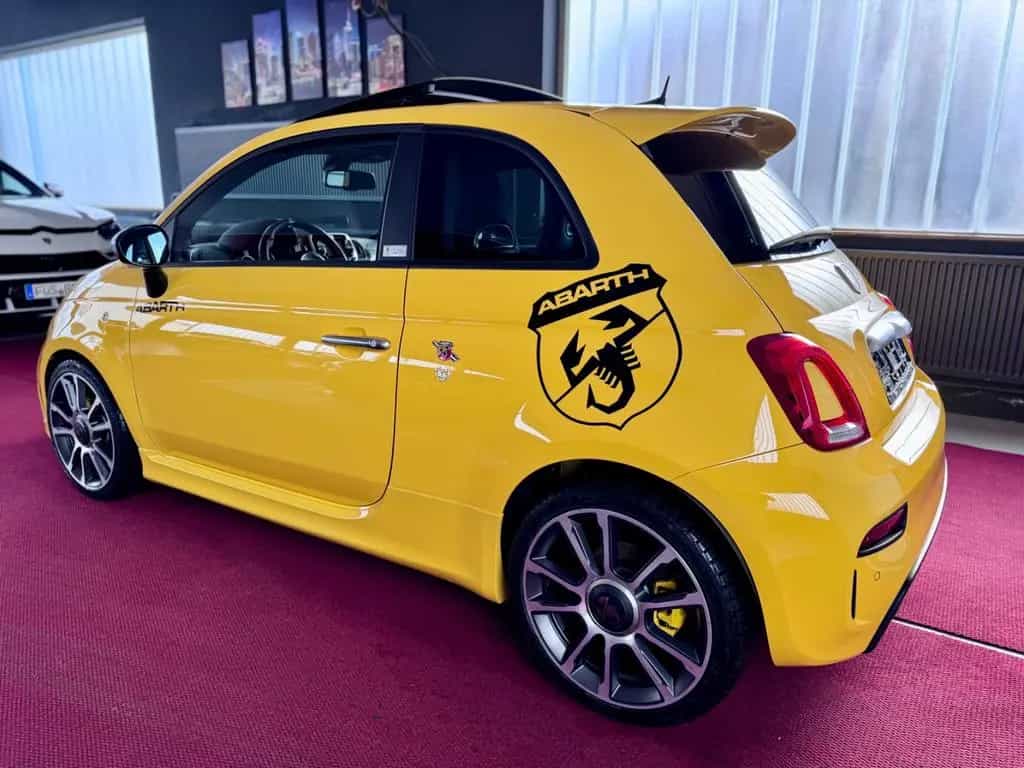 Abarth 595 Turismo Leder Automatik Navi Pano Competizio 09/2016-photo-8