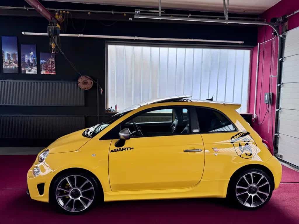 Abarth 595 Turismo Leder Automatik Navi Pano Competizio 09/2016-photo-9
